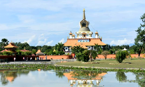 best picture of lumbini german temple.